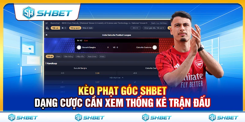Các bước soi kèo phạt góc SHBET chính xác nhất 