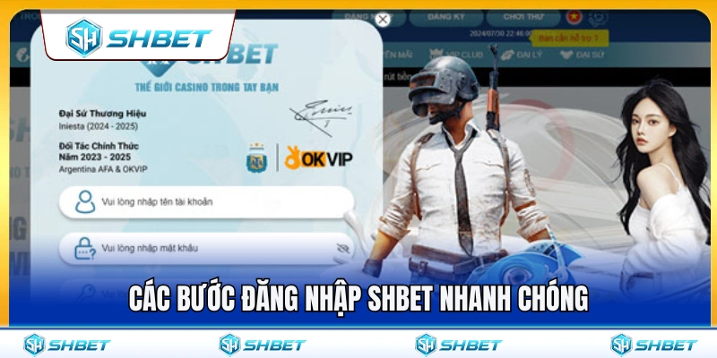 Đăng Nhập SHBET – Cách Xử Lý Khi Không Vào Được Tài Khoản 2 Các bước đăng nhập SHBET an toàn cho hội viên