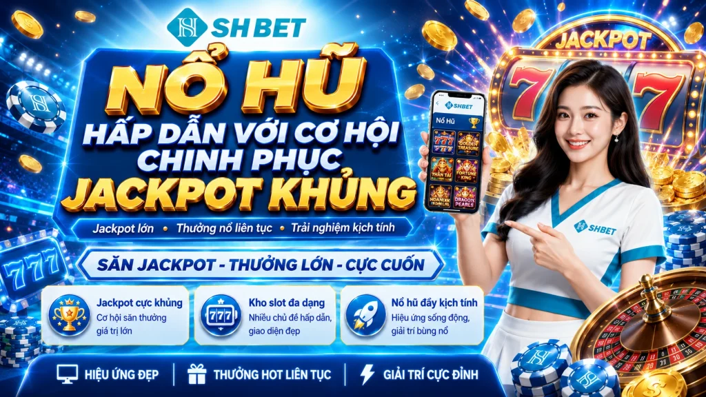 SHBET – Link Đăng Ký SHBET Chính Thức Truy Cập Nhanh 2026 5 Nổ hũ hấp dẫn với cơ hội chinh phục jackpot khủng