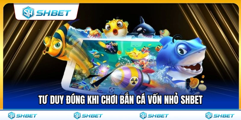 Tư duy cược chuẩn xác khi tham gia bắn cá vốn nhỏ SHBET 