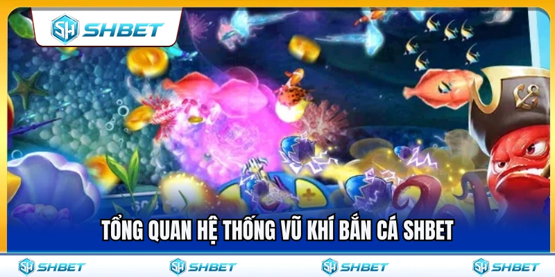 Giới thiệu tổng quan hệ thống vũ khí bắn cá SHBET 