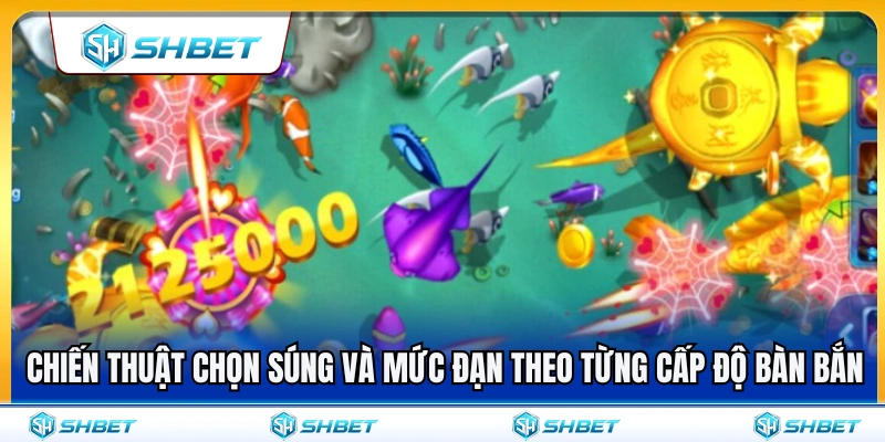 Mẹo chọn súng và mức đạn phù hợp từng bàn bắn 